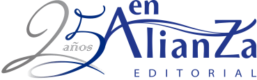 Logo 25 años Editorial en Alianza